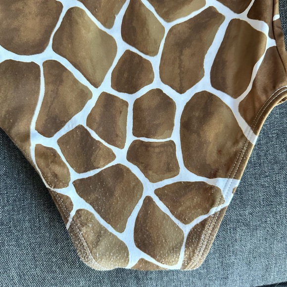🎉HOST PICK!!🎉 Janie and Jack giraffe print bathing suit size 3 - Picture 4 of 5
